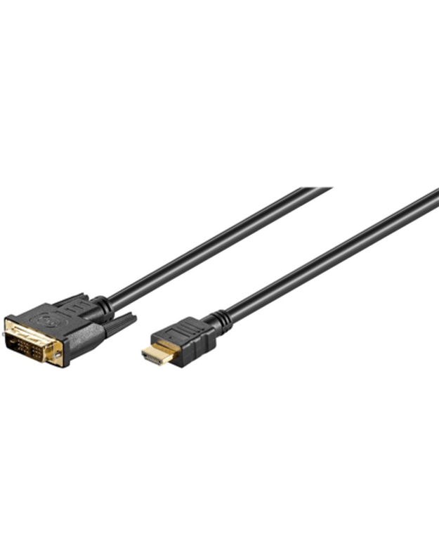 Goobay Black HDMI to DVI-D 1.5 m