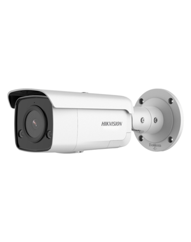 Hikvision IP Camera Powered by DARKFIGHTER DS-2CD2T46G2-ISU/SL F2.8 Bullet 4 MP 2.8mm Power over Ethernet (PoE) IP67 H.265+ Micro SD/SDHC/SDXC, Max. 256 GB