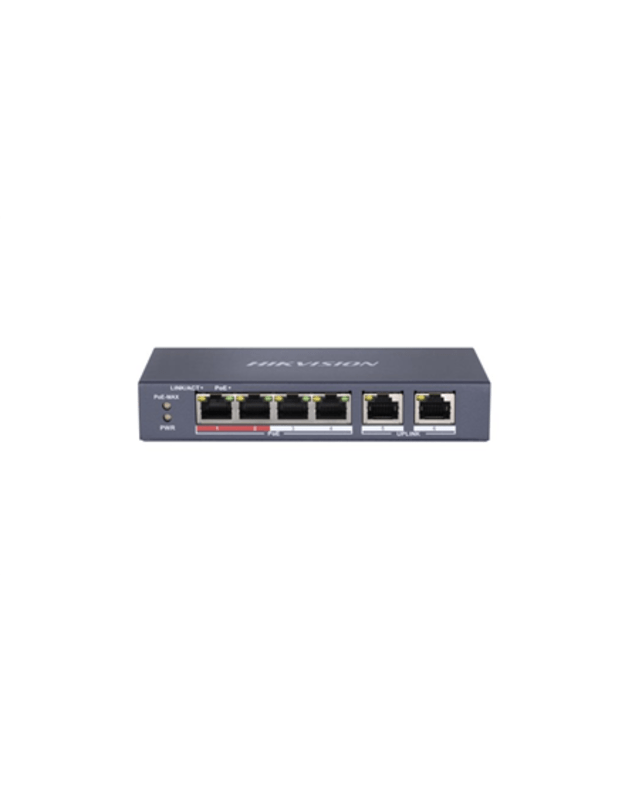 Hikvision Switch DS-3E0106P-E/M 4 Port Fast Ethernet Unmanaged POE Hikvision
