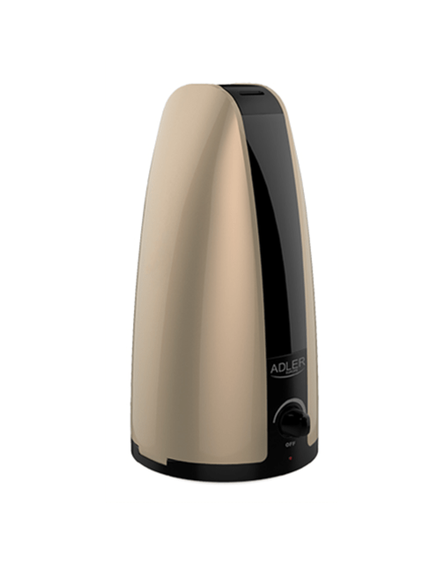 Humidifier Adler AD 7954 Ultrasonic 18 W Water tank capacity 1 L Suitable for rooms up to 25 m² Humidification capacity 100 ml/hr Gold