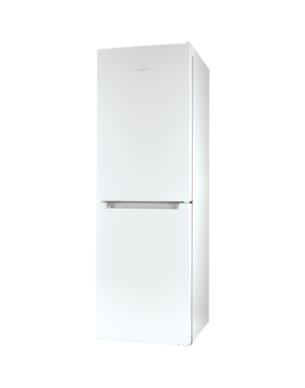 INDESIT Refrigerator LI7 SN1E W Energy efficiency class F Free standing Combi Height 176.3 cm No Frost system Fridge net capacity 197 L Freezer net capacity 98 L 40 dB White