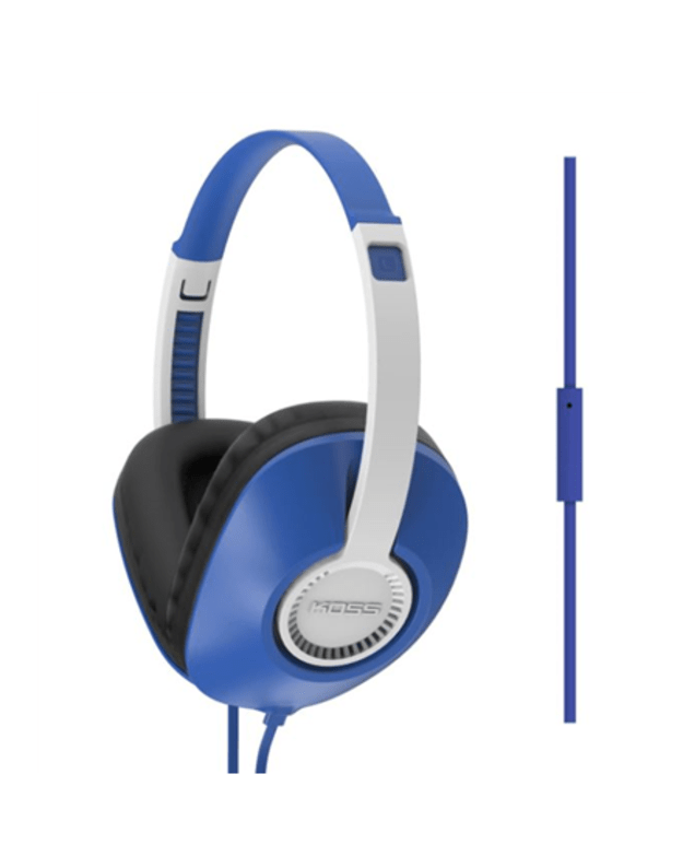 Koss Headphones UR23iB Wired On-Ear Microphone Blue