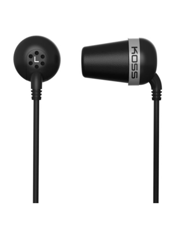 Koss | THE PLUG CLASSIC | Headphones | Wired | In-ear | Noise canceling | Black