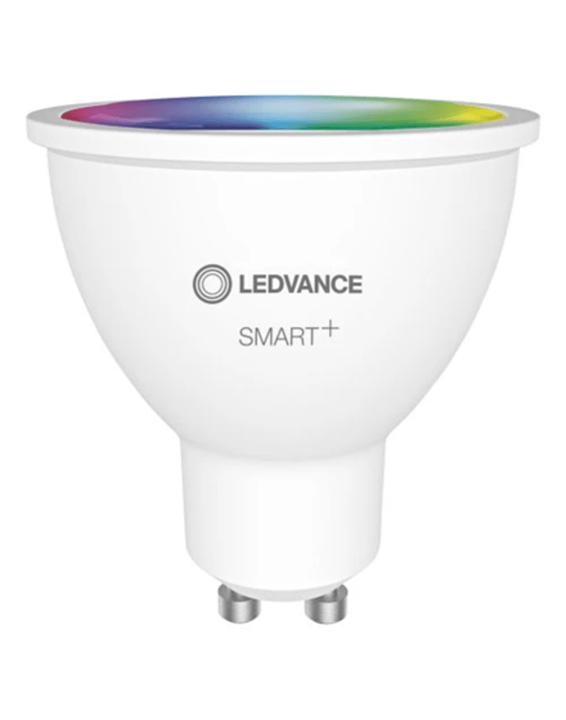 Ledvance SMART+ WiFi Spot RGBW Multicolour 40 5W 45° 2700-6500K GU10, 3pcs pack Ledvance | SMART+ WiFi Spot RGBW Multicolour 40 5W 45° 2700-6500K GU10, 3pcs pack | GU10 | 5 W | RGBW | Wi-Fi