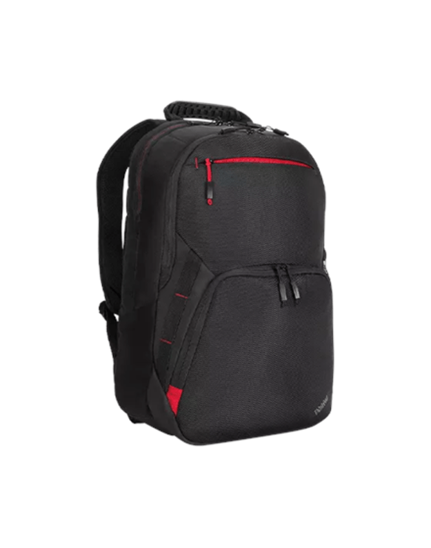 Lenovo Essential ThinkPad Essential Plus 15.6-inch Backpack (Sustainable & Eco-friendly, made with recycled PET: Total 28% Exterior: 60%) Backpack Black 15.6 