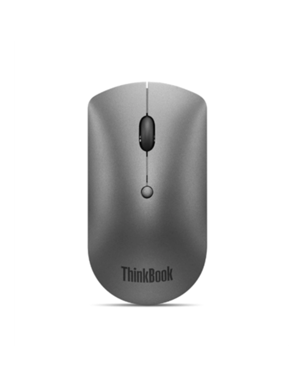 Lenovo ThinkBook Bluetooth Silent Mouse Iron Grey Bluetooth 5.0 Wireless 1 year(s)