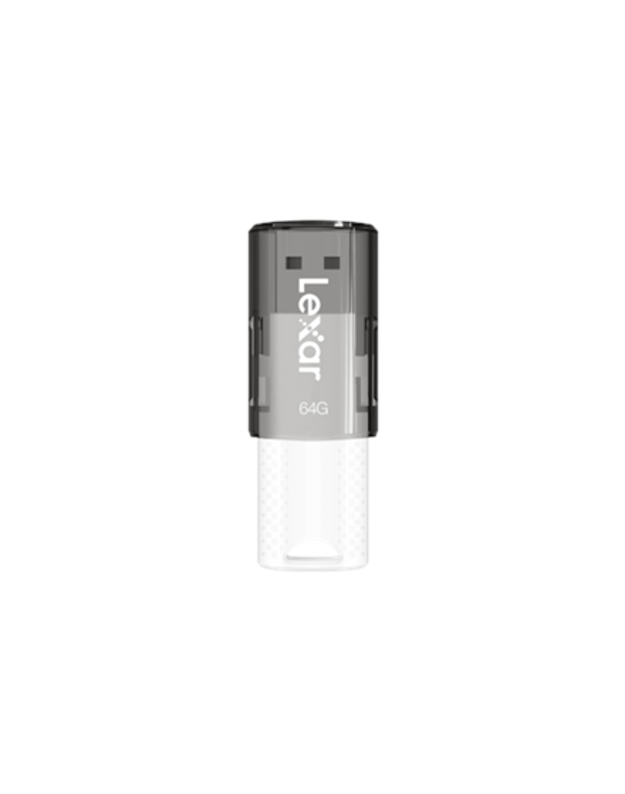 Lexar | Flash drive | JumpDrive S60 | 64 GB | USB 2.0 | Black/Teal