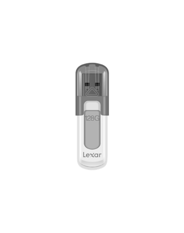 Lexar | Flash drive | JumpDrive V100 | 128 GB | USB 3.0 | Grey
