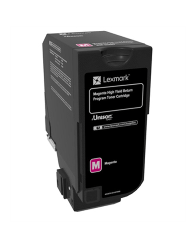Lexmark 16K Magenta Return Program Toner Cartridge (CX725) Lexmark Magenta