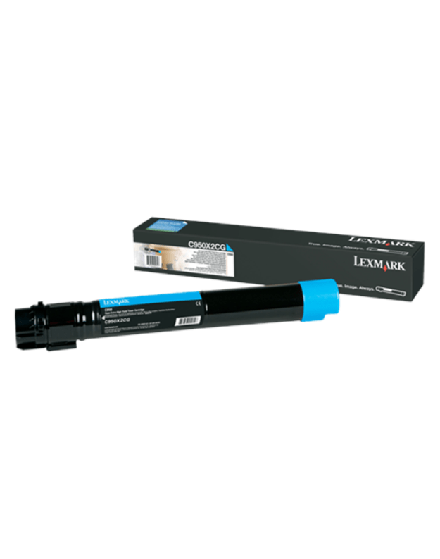 Lexmark C950X2CG Cartridge, Cyan, 22000 pages