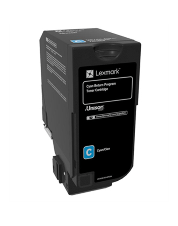 Lexmark Lexmark High Capacity Cyan Return Programme 84C2HC0 Toner Cartridge Lexmark