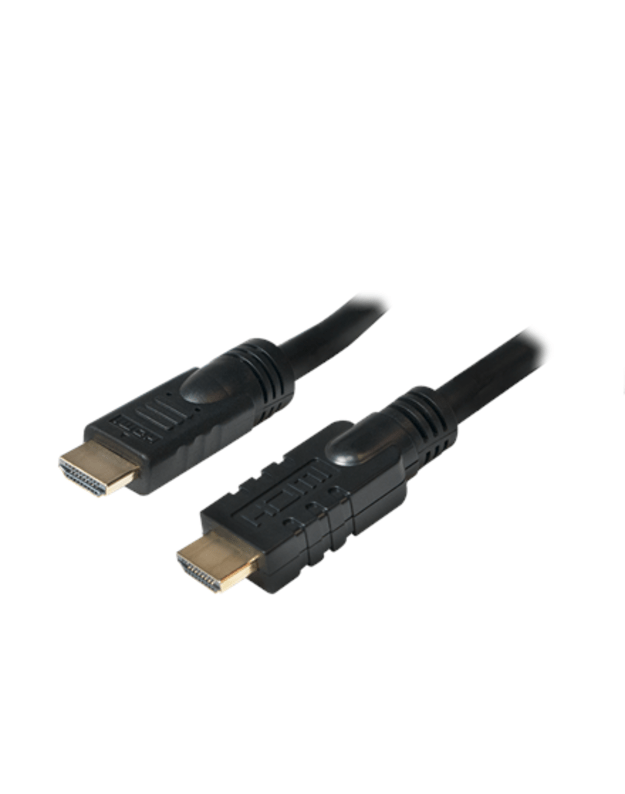 Logilink CHA0025 HDMI Cable, Active, M/M, 25m, black Logilink | Black | HDMI to HDMI | 25 m