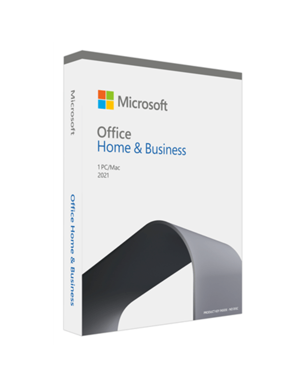 Microsoft Office Home and Business 2021 T5D-03511 FPP 1 PC/Mac user(s) English Medialess