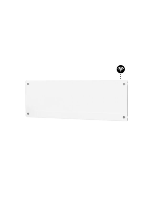 Mill GL500LWIFI3MP Panel Heater with WiFi Gen 3, 500 W, Glass front, White