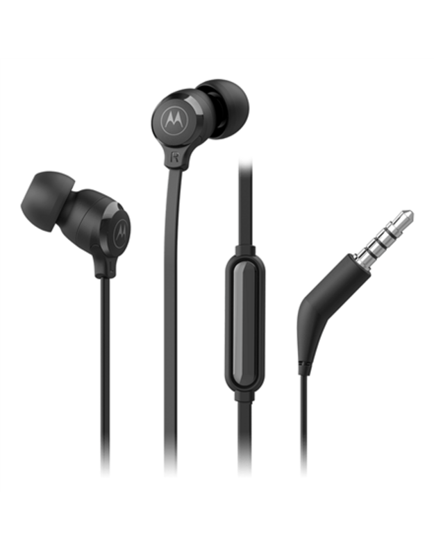 Motorola | Headphones | Earbuds 3-S | In-ear Built-in microphone | In-ear | 3.5 mm plug | Black