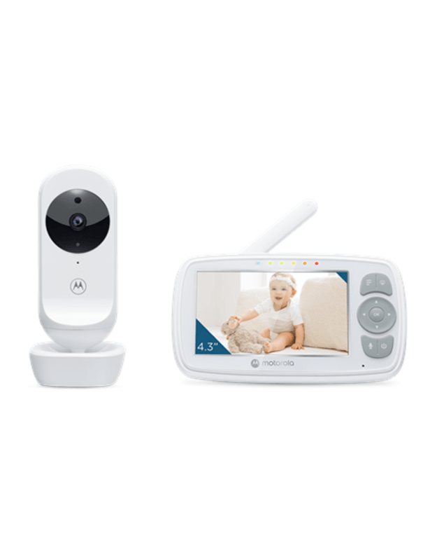Motorola Video Baby Monitor VM34 4.3 White