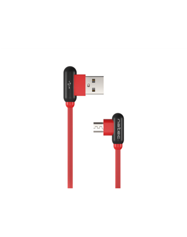 Natec Black, Red USB Type-A Micro USB