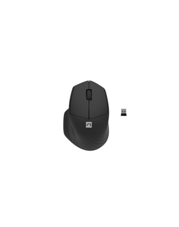 Natec Mouse Siskin 2 Wireless Black USB Type-A