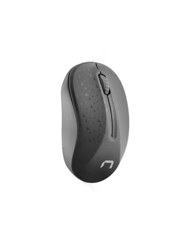 Natec Mouse, Toucan, Wireless, 1600 DPI, Optical, Black-Grey Natec Mouse Black/Grey Toucan Wireless