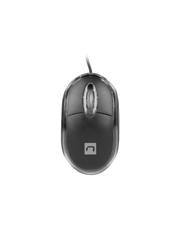 Natec Mouse, Vireo 2, Wired, 1000 DPI, Optical, Black Natec | Mouse | Optical | Wireless | Green | Robin