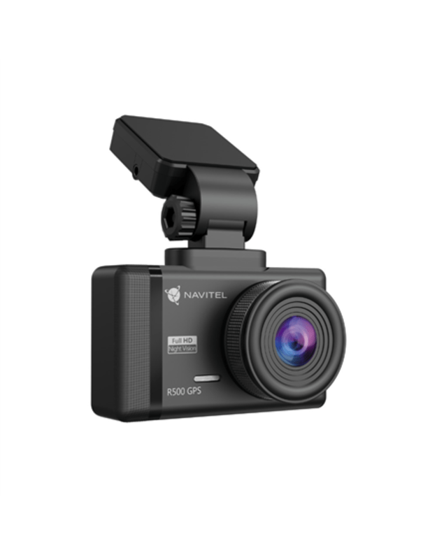 Navitel Dashcam with high-quality shooting, digital speedometer, and GPS-informer R500 GPS IPS display 2.35   480х320 GPS (satellite) Maps included