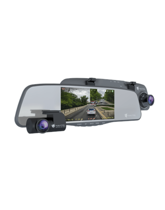 Navitel | Smart rearview mirror equipped with a DVR | MR255NV | IPS display 5   960x480 | Maps included