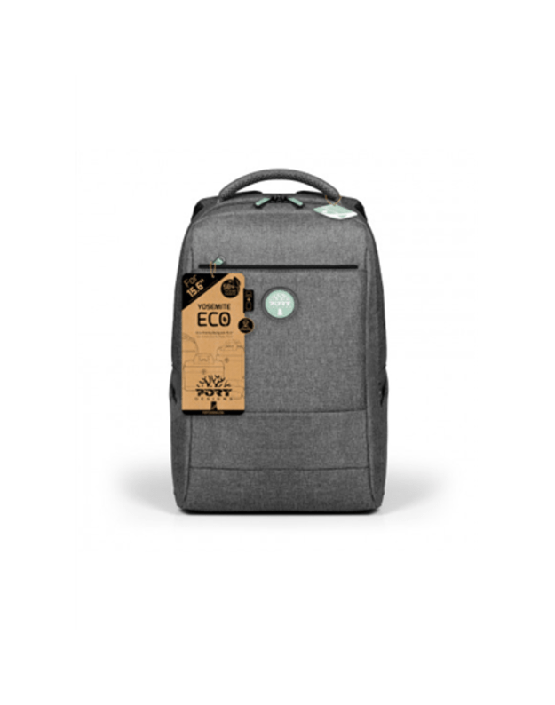 PORT DESIGNS Laptop Backpack YOSEMITE Eco XL Backpack Grey Shoulder strap