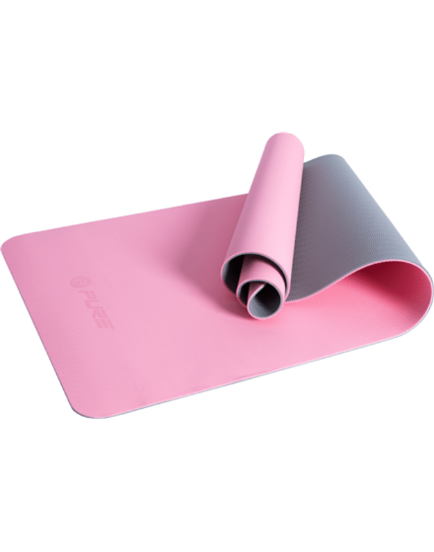 Pure2Improve Yoga Mat 1730 mm 580 mm 6 mm Pink