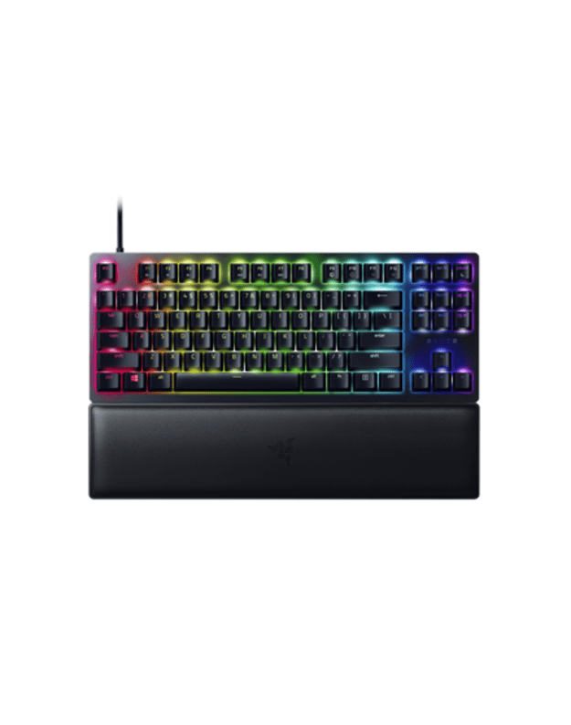 Razer | Huntsman V2 Tenkeyless | Gaming keyboard | Optical Gaming Keyboard | RGB LED light | US | Black | Wired | Linear Red Switch