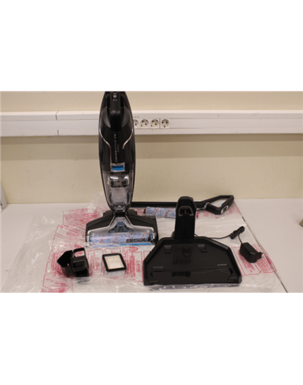 SALE OUT. Bissell Vacuum Cleaner CrossWave C6 Cordless Pro Cordless operating Handstick Washing function 255 W 36 V Operating time (max) 25 min Black/Titanium/Blue Warranty 24 month(s) USED,DIRTY,SCRATCHED