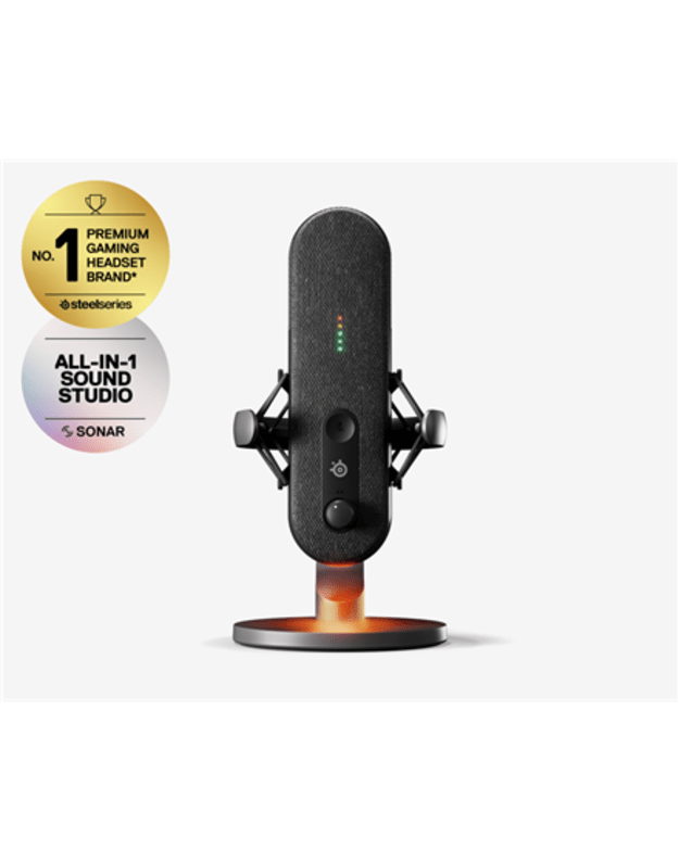 SteelSeries Alias Gaming Microphone, Wired, Black