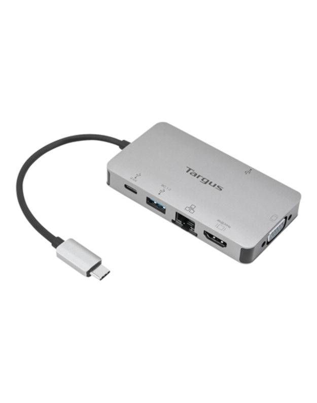 Targus USB-C DP Alt Mode Single Video 4K HDMI/VGA Docking Station with 100W PD Pass-Thru Targus