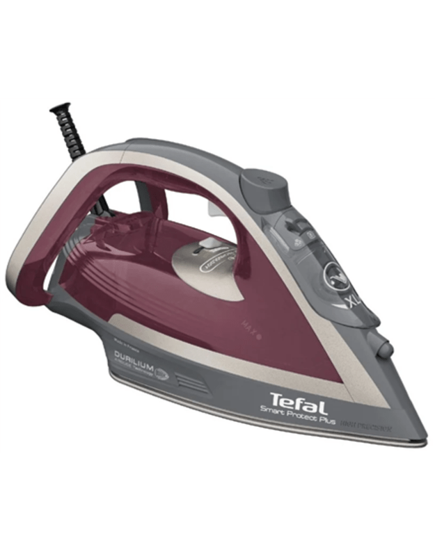 TEFAL FV6870E0 Steam Iron 2800 W Water tank capacity 270 ml Continuous steam 40 g/min Red/Grey