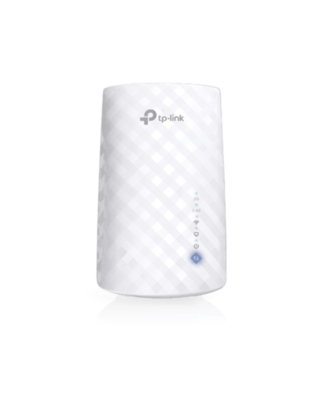 TP-LINK Extender RE190 802.11ac 2.4GHz/5GHz 300+433 Mbit/s MU-MiMO No no PoE Antenna type 3 Omni-directional