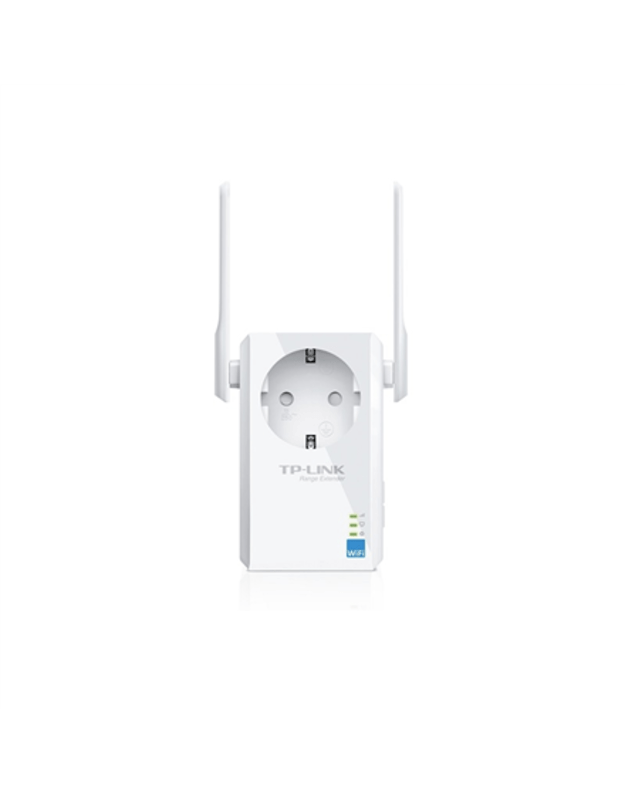 TP-LINK Extender with AC Passthrough TL-WA860RE 10/100 Mbit/s Ethernet LAN (RJ-45) ports 1 802.11n 2.4GHz Wi-Fi data rate (max) 300 Mbit/s Extra socket