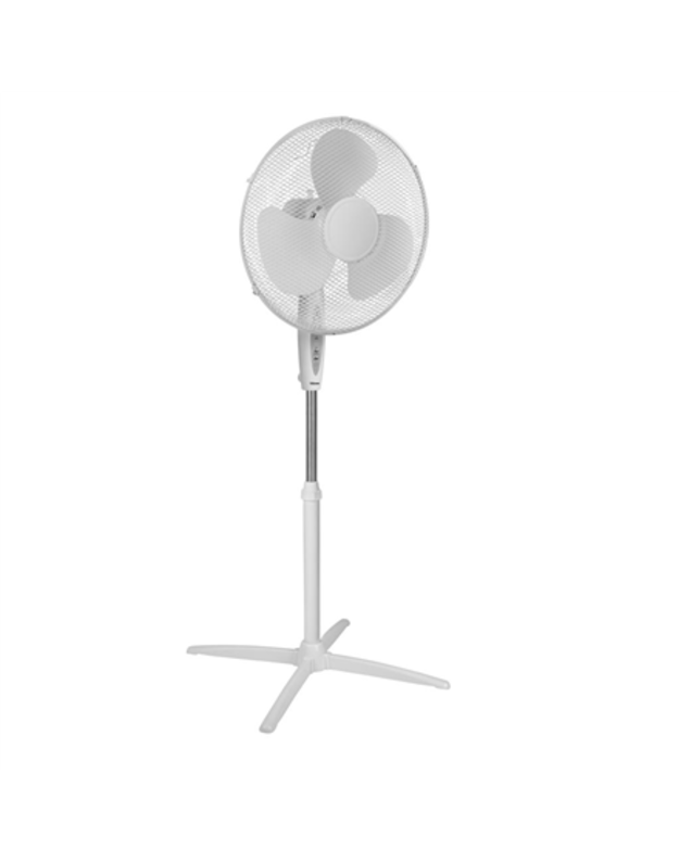 Tristar Stand fan VE-5898 Diameter 40 cm, White, Number of speeds 3, 45 W, Oscillation