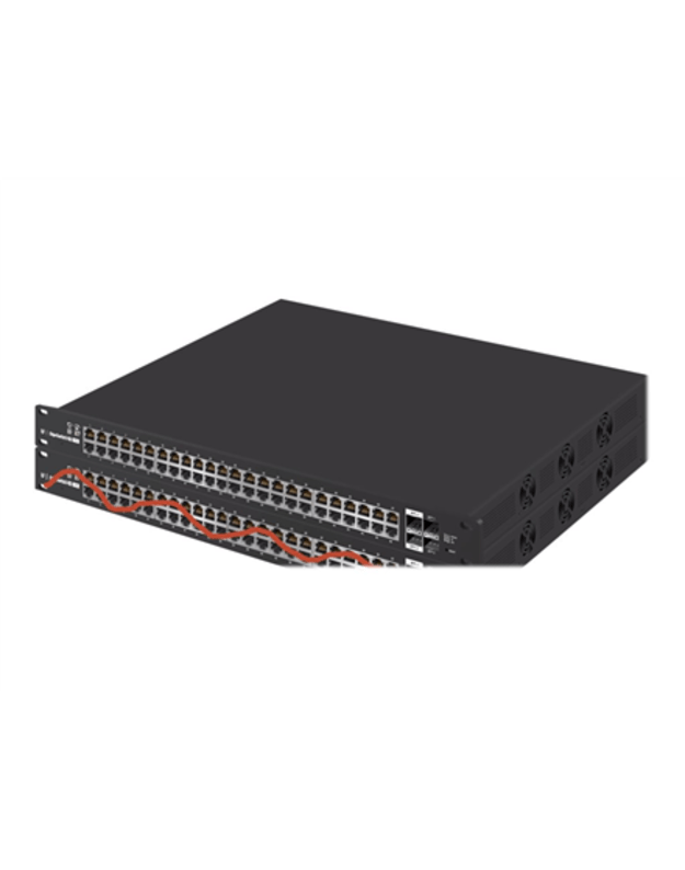 Ubiquiti EdgeSwitch ES-48-500W Web managed, Rackmountable, 1 Gbps (RJ-45) ports quantity 48, SFP ports quantity 2, SFP+ ports quantity 2