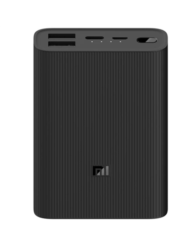 Xiaomi | 3 Ultra Compact | Mi Power Bank | 10000 mAh | USB-A, USB-C | Black